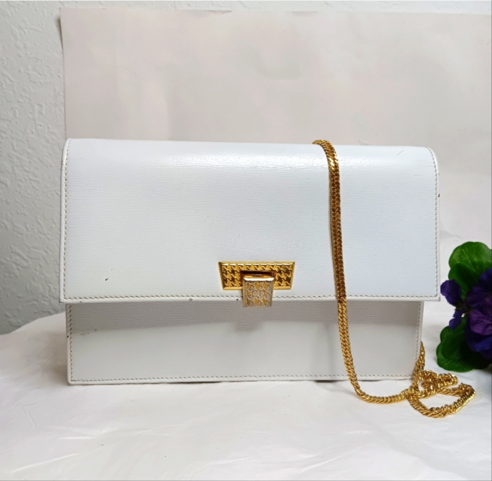 Christian Dior ✨️Chain  Clutch Shoulder crossbody Bag Calfskin