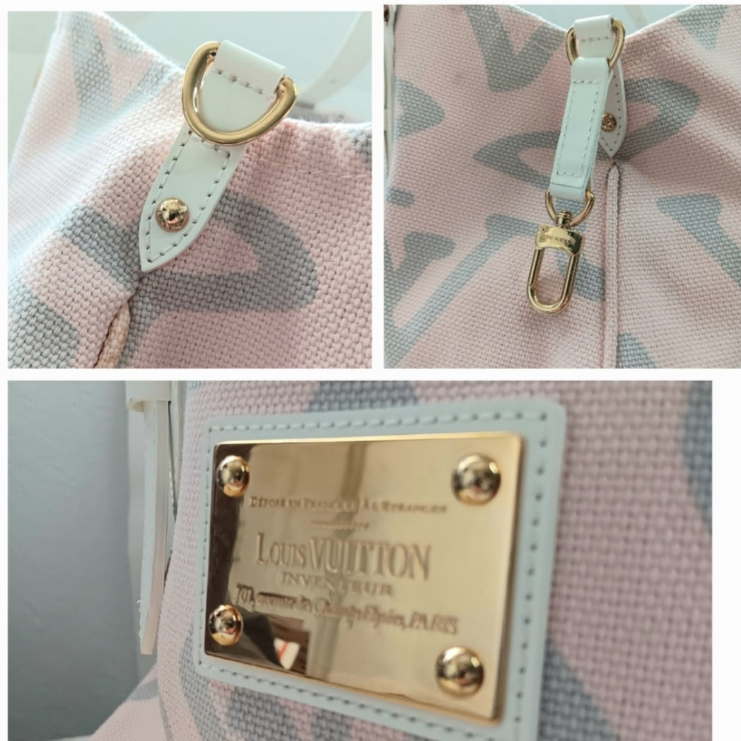 Louis Vuitton  NEW ✨️LIMITED EDITION ROSE / PINK TAHITIENNE CABAS PM